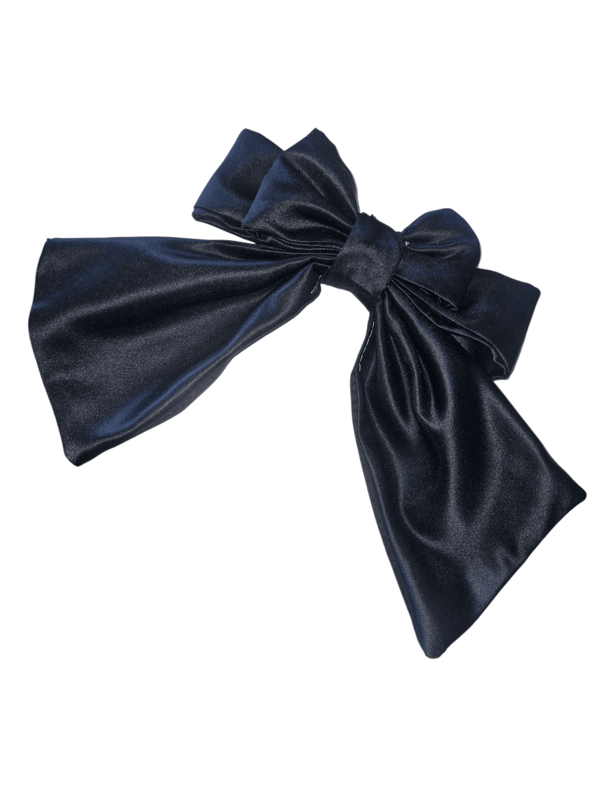 Black hair bow